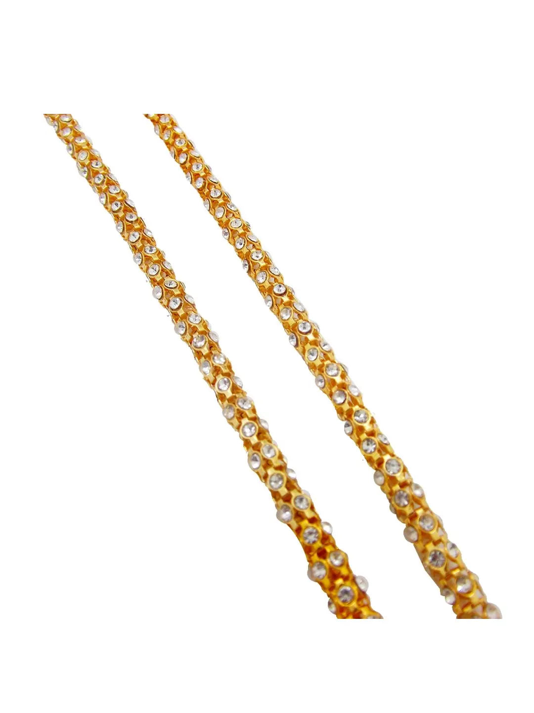 Golden CZ Anklet